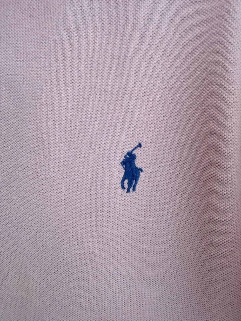 Polo Ralph Lauren Classic Fit Solid Pink Mesh Polo Shirt Pony Logo Size L